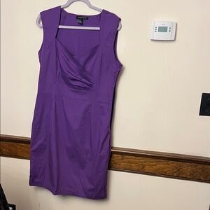Hope And Honey Violet Sleeveless Sheath Dress
